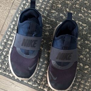 Nike Kids Dark Blue Slip-On Sneakers